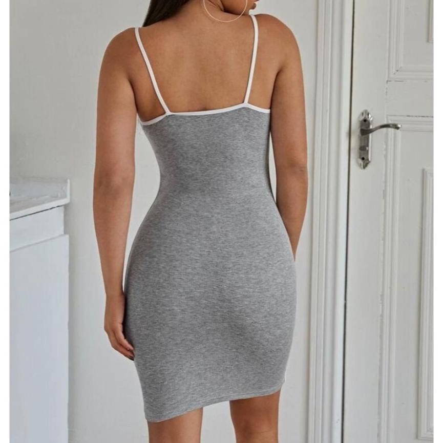 Tammy Rib- Knit Cami Mini Dress Sleeper Osho Collection Tammy Rib- Knit Cami Mini Dress Sleeper Osho Collection