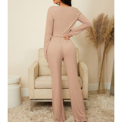 Ashley Button Front Pant Lounge